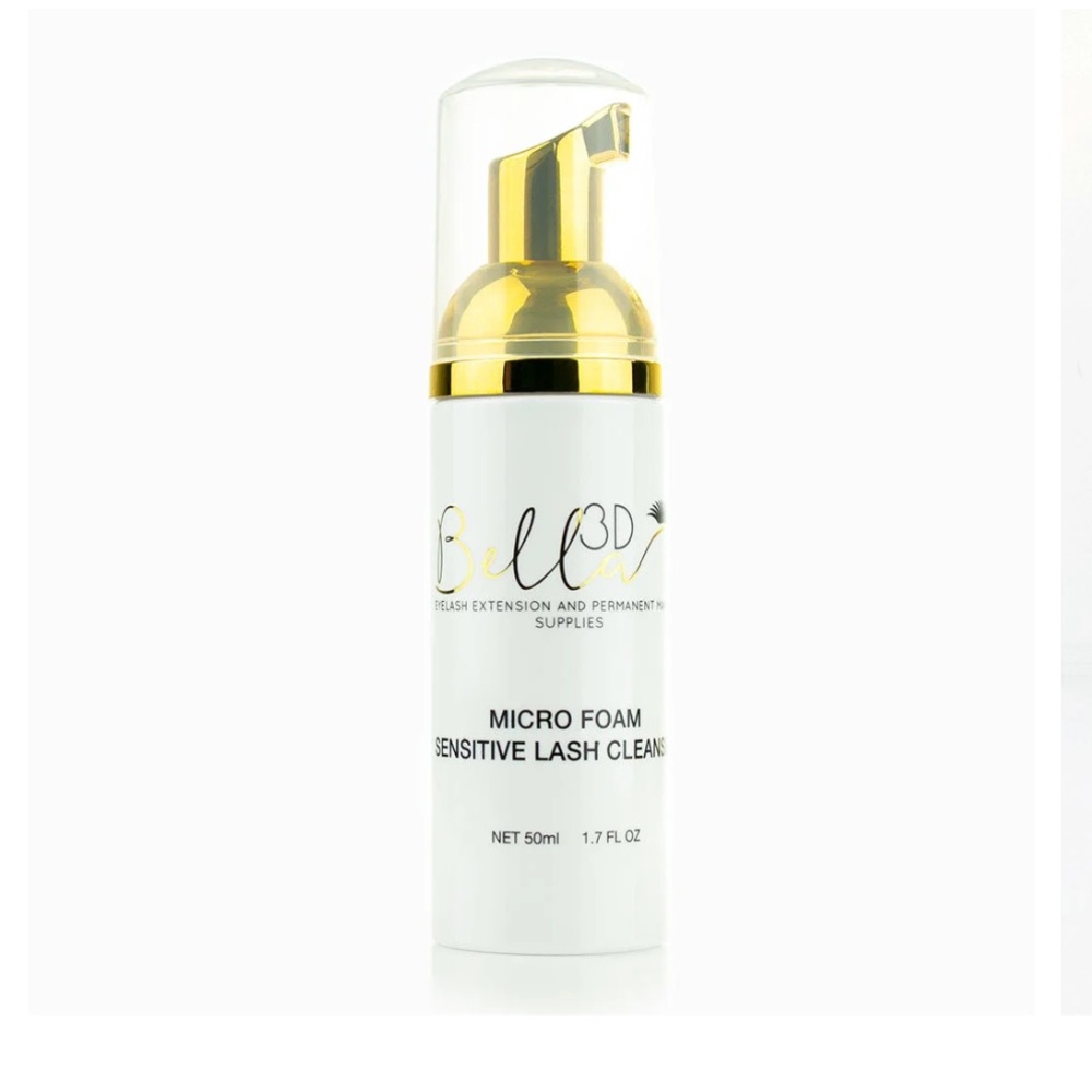 Sensitive Lash Cleanser MicroFoam Bella 3D NEW